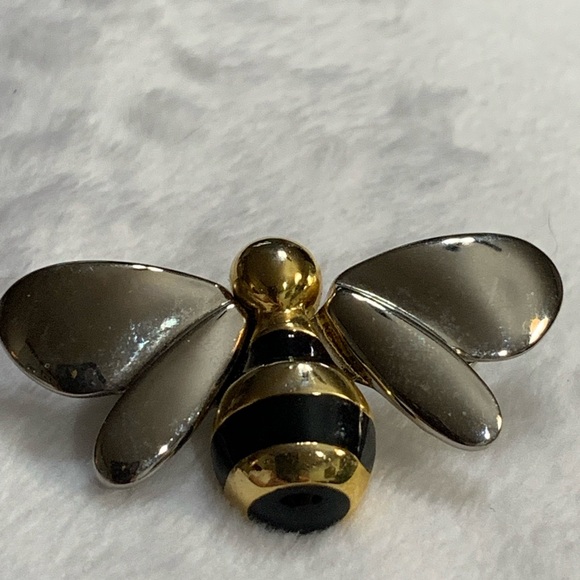 Liz Claiborne Jewelry - Gold and Silver Bee Brooch